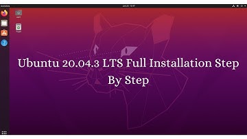 Ubuntu 20.04.3 LTS Full Installation on VMware Workstation on Windows 10
