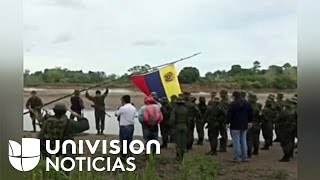 Militares venezolanos desinstalaron su campamento en territorio colombiano