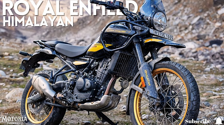 Đánh giá xe royal enfield himalayan