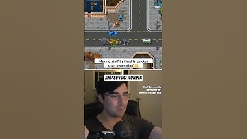 Is by hand QUICKER than generating stuff for your game?🤔