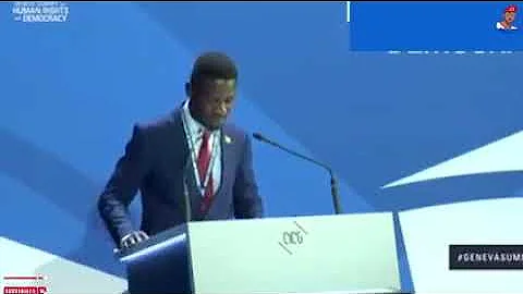 BOBI WINE SPEECH IN GENEVA we are fighting for freedom  #GenevaSummit2022