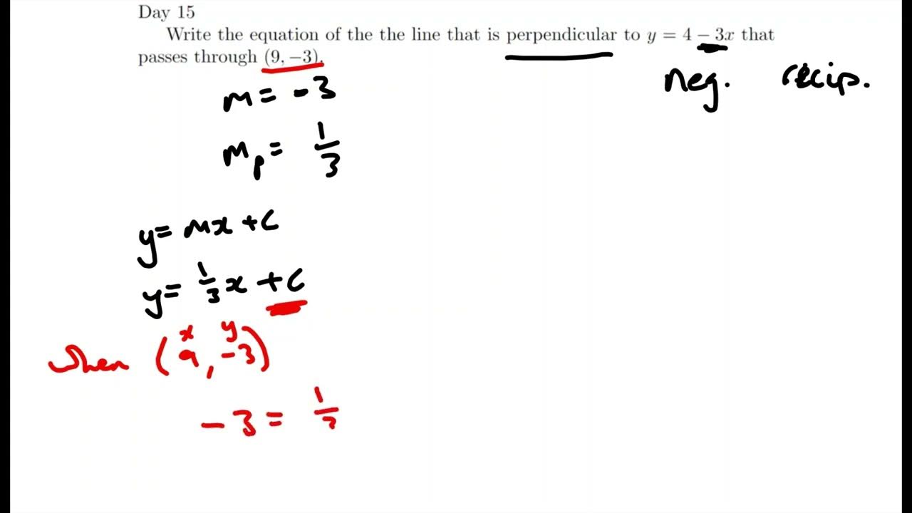 Further maths gcse 30 day countdown day 16 youtube