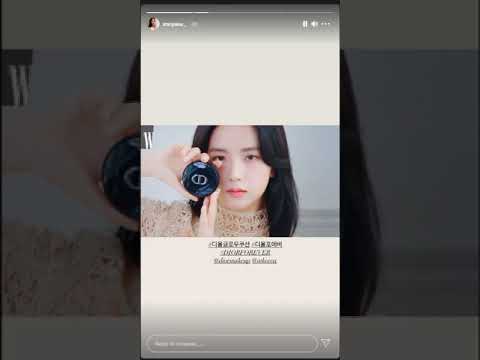 Blackpink Insta story update 2021-01-09 (Rosé, Jisoo, Lisa, Jennie)