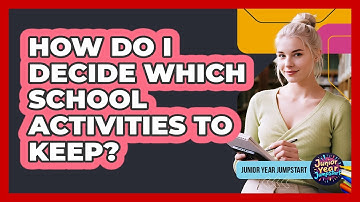 How Do I Decide Which School Activities To Keep?