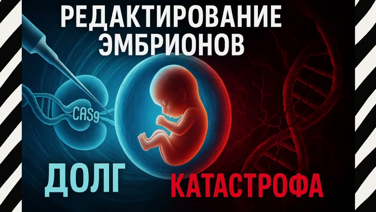 ⚖️Редактирование эмбрионов долг или катастрофа