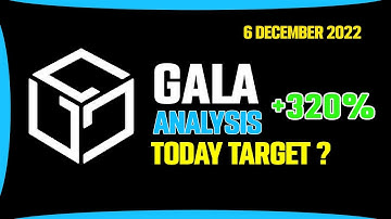 Gala Games price prediction, 320% short term | Gala price prediction Crypto Signals 6 December 2022