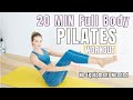 20 MIN Full Body Pilates Workout - No Equipment // Lean Body Routine // Sanne Vloet