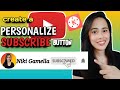 PAANO GUMAWA NG PERSONALIZE SUBSCRIBE BUTTON ANIMATION GAMIT ANG KINEMASTER