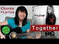 Avril Lavigne - Together (acoustic cover KYN) + CHORDS + LYRICS