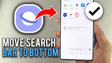 How to Move Search Bar to Bottom in Samsung Internet - 2025