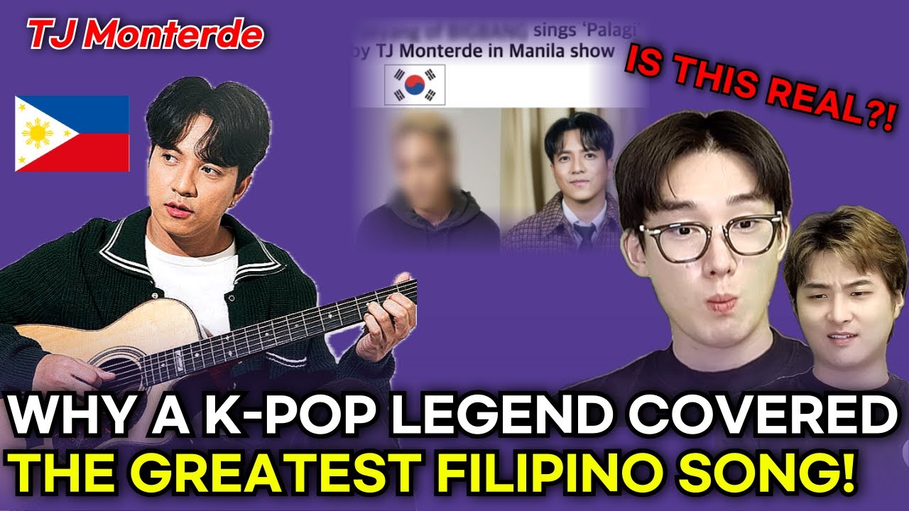 WHY A K-POP LEGEND SINGS THE GREATEST FILIPINO SONG🔥 [TJ Monterde]