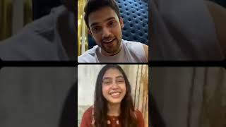 Niti Taylor and Parth Samthaan live chat with fans