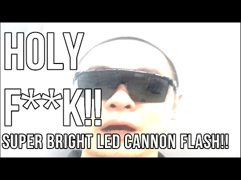 How to install SUPER BRIGHT Cannon Flash