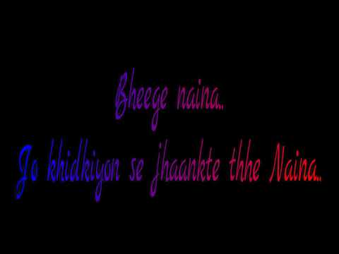 bheege-naina-lyrics-on-screen-arijit-singh-film-dangal