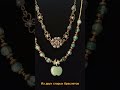 Двойное колье под бронзу #селенга_бижу #Shorts #smallbusiness #necklace #earrings #handmade