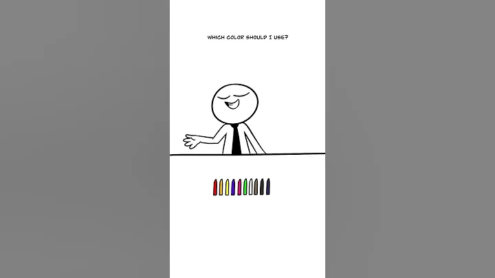 the WHITE crayon 😒 (Animation Meme) #shorts