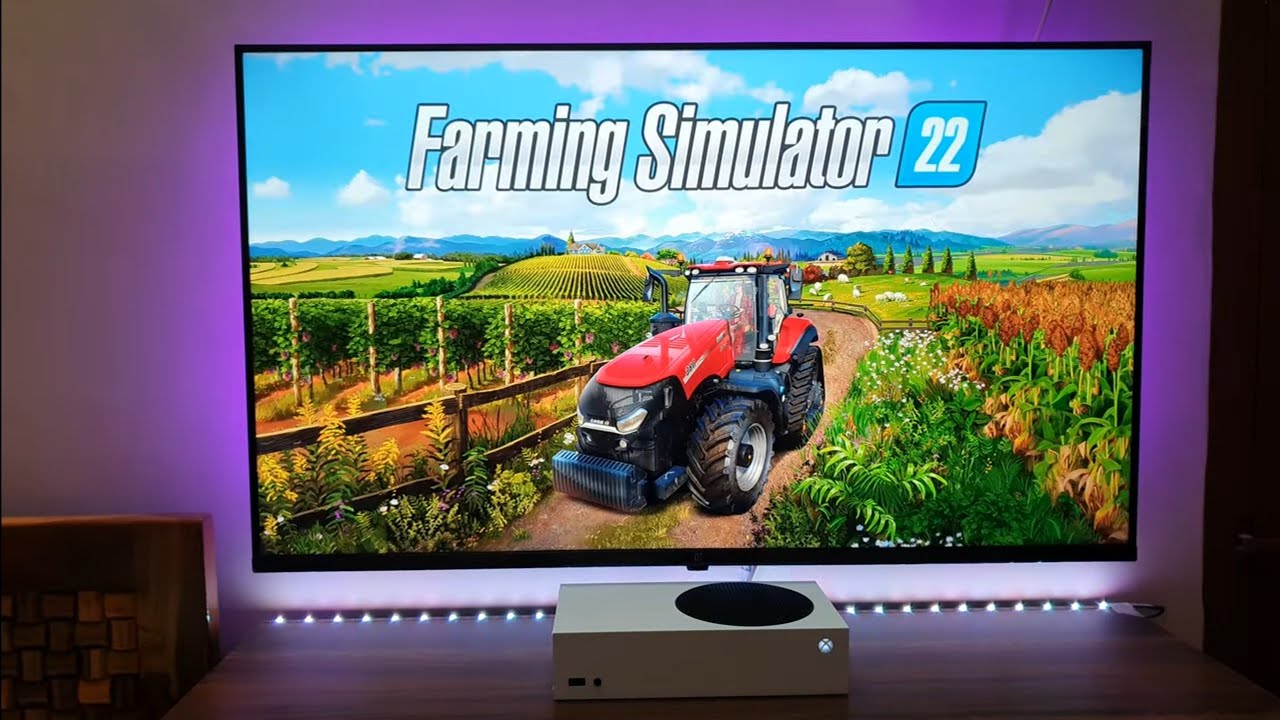 Farming Simulator 22 Gameplay Xbox Series S (Xbox Game Pass) 