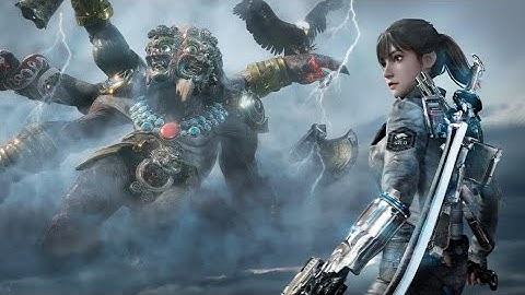 Last boss fight of Bright Memory infinite 2...#brightmemoryinfinite #gameplay #trendingshorts 