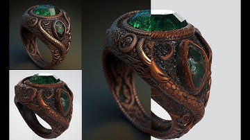 Tripo 3D - Image to 3D Model Generator - AI (Magic Ring)