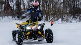 ATV ICE RACE / YAMAHA YFZ450R / YFM700