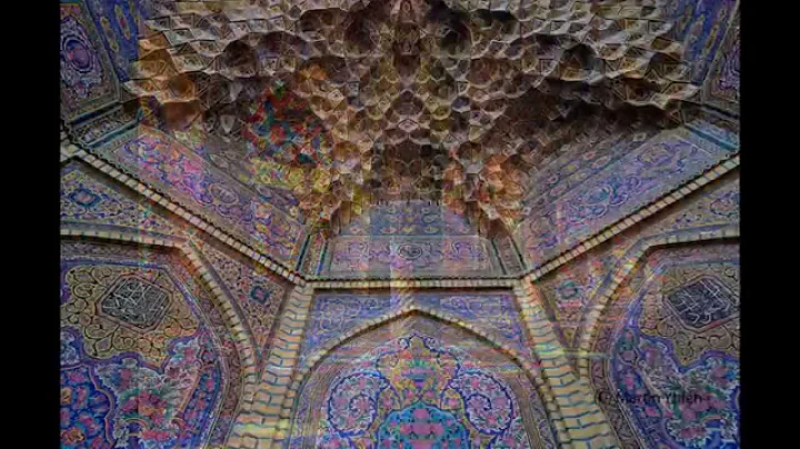 Stunning Mosque In Iran Becomes A Magnificent Kaleidoscope When The Sun Rises