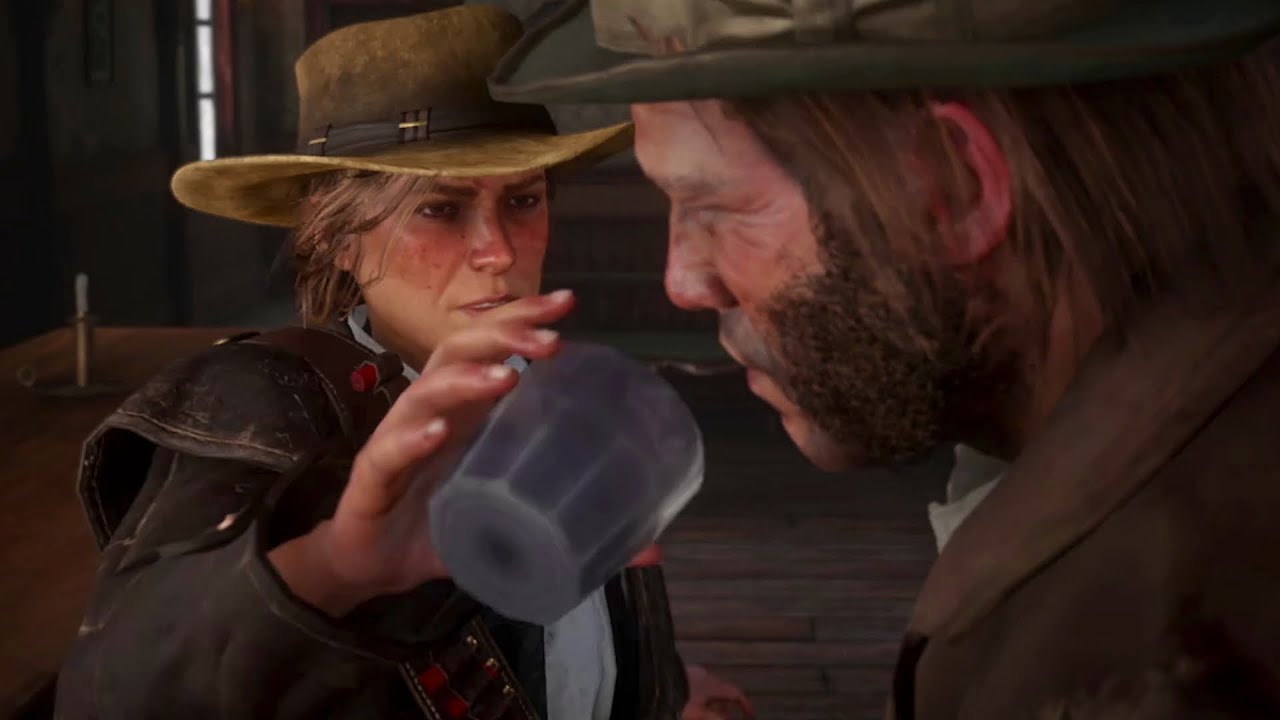 RDR2 - Only 3% of the players noticed this in the Cutscene during Sadie ...