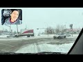 Weather condition of Canada 🇨🇦 and Riding in snow ❄️