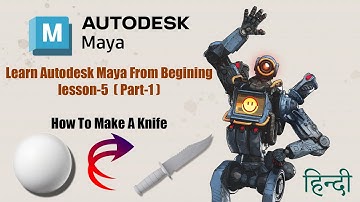 Knife Modeling Masterclass: Forge Your Way in Autodesk Maya (Beginner-Friendly!)
