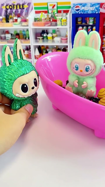 Satisfying with BuBu Unboxing ASMR: BuBu Wants a Bath?! 🛁🧼 #funnytoys #bubuasmr