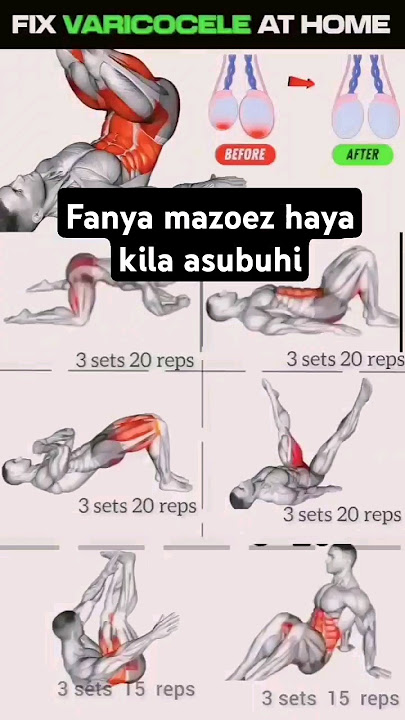 Mazoezi aina ya Kegels ni muhimu sana kwa afya ya uzazi ya mwanaume, fanya hivi kila siku #workout