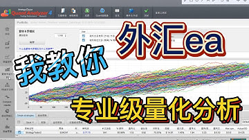 QuantAnalyzer使用教程/软件下载/外汇ea专业级量化分析/参数优化