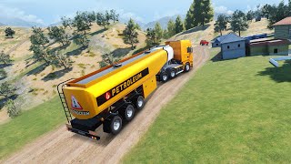 American Truck Simulator - Oil Tanker Trailer Driving | Android GamePlay P1 screenshot 3