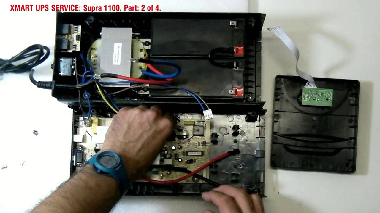 XMART UPS SERVICE Supra 1100 Part 2 Of 4 PCB Replacement YouTube Xmart ups service supra 1100 part 2 of 4 pcb replacement youtube