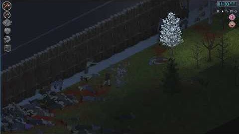 Project Zomboid Build 35.19 - West Point Gigamart Fortress Test Run