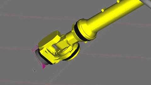 FANUC Robot Executing a Path Created with MoDusCAM