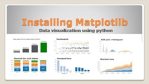 How to install matplotlib for python| CBSE Class 12 CS