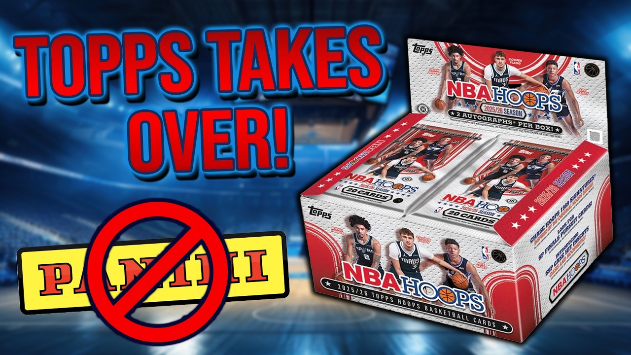 TOPPS TAKES OVER!!! | 2025-26 Topps HOOPS Jumbo Box Review - YouTube