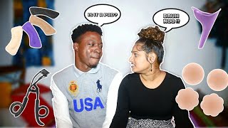 Quizzing My Fiance On Female Products ! ♀️💍😂 Trinidad YouTubers 🇹🇹