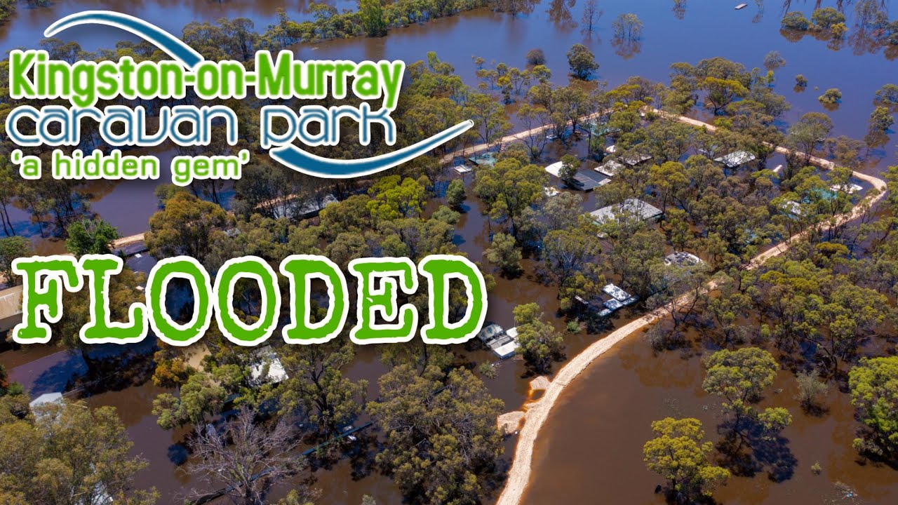 Broken Flood Levee In Riverland