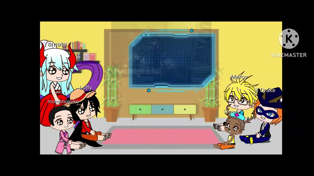 Some Zoan Users React To Kamen Rider OOO (copyright, please dont block)