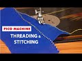 Pico Machine Threading and Stitching | PICO STITCH || पीको करना सीखे आसानी से || house of Shriya||