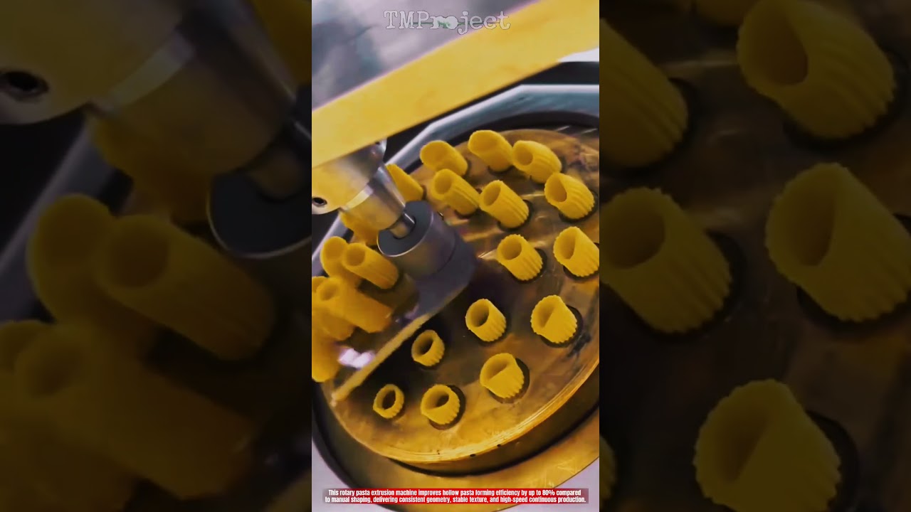 Инновационная роторная экструзионная машина для производства макаронных изделий: