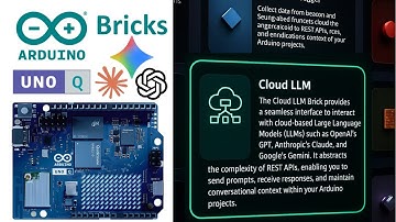 Arduino UNO Q (Ep.51) รู้จักกับ “Cloud LLM Brick”