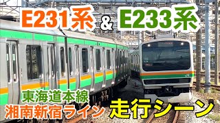 【走行シーン】E231系・E233系 東海道本線・湘南新宿ライン