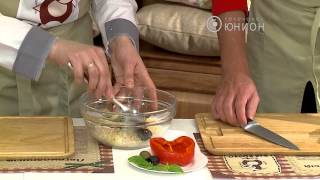 Утро 04.04.2014. Завтрак. Каша кус-кус с креветками. © ТК Юнион Утро 04.04.2014. Завтрак. Каша кус-кус с креветками. © ТК Юнион