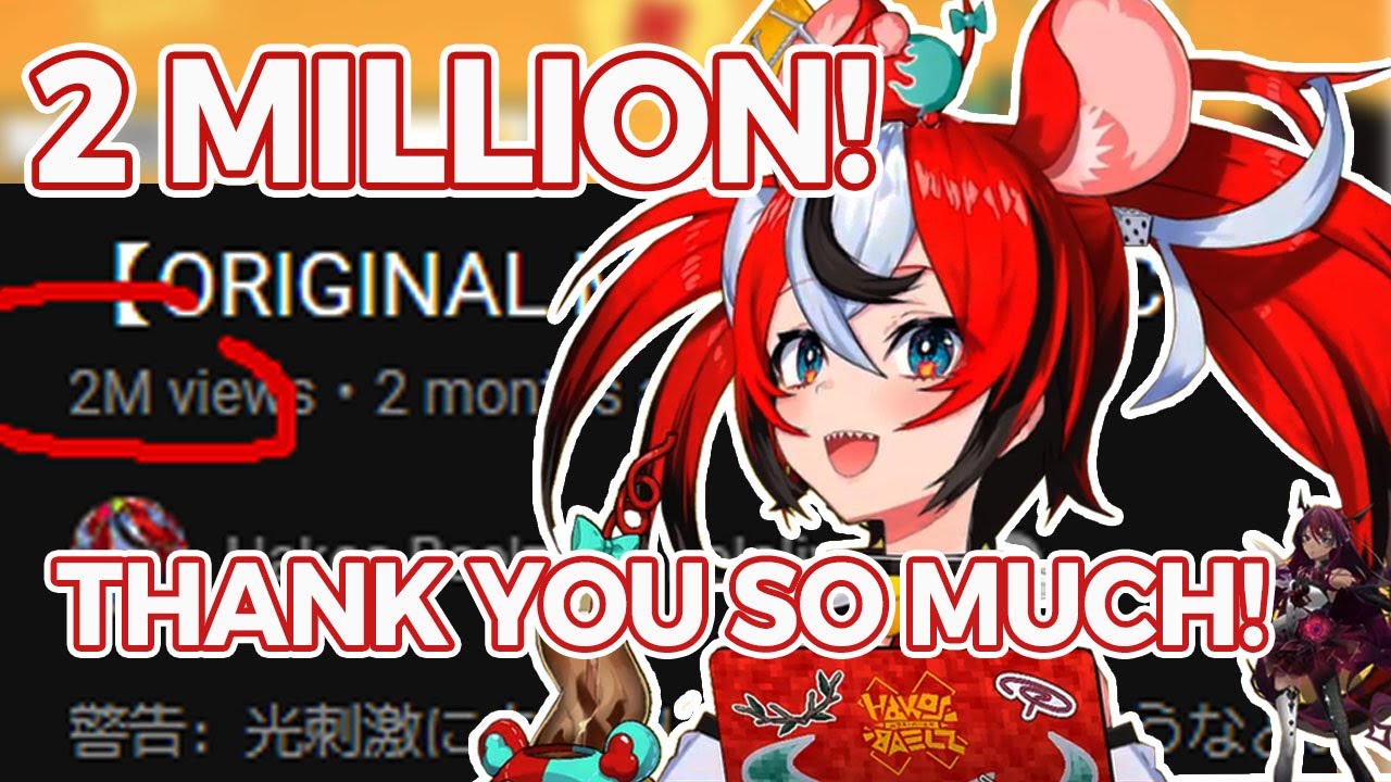 Baelz celebrates 2 million views on Play Dice! HoloEN【 Hakos Baelz 】 YouTube