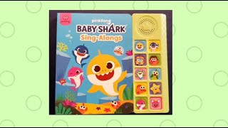 Baby Shark Sing Along Sound Book Pinkfong Baby Shark Book