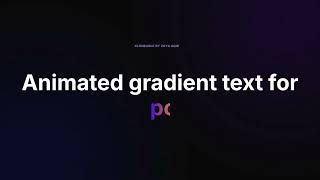 Animated Rotating Gradient Text | Free Webflow Cloneable