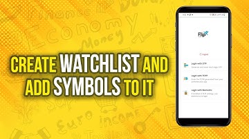 How to Create a Watchlist and Add Symbols to it? | Watchlist | Flip Mobile| Geojit