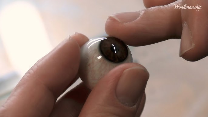 4 ways to make glass eyes  Supplies tutorial 